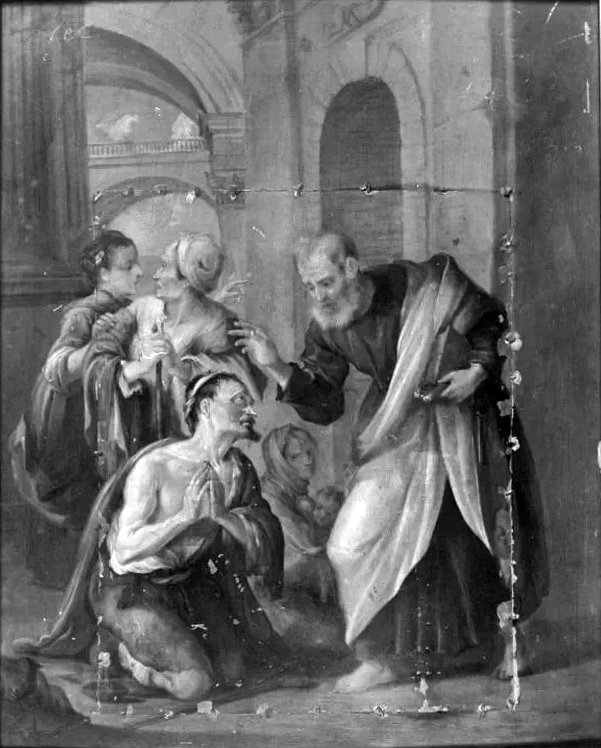 Pietro guarisce un malato - Bavarian State Painting Collections